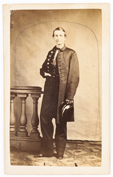 CARTE DE VISITE CIVIL WAR US NAVY LANDSMAN JOHN DUNLAP BY WINDERS
