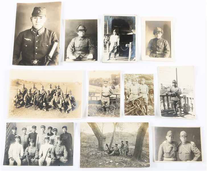 WWII PHOTOS - PORTRAITS OF JAPANESE SOLDIERS