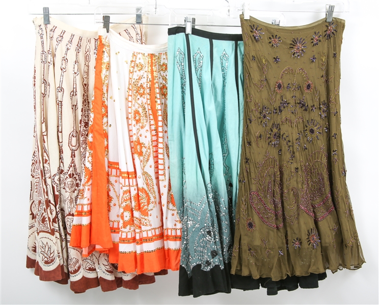 WOMENS ANKLE-LENGTH SKIRTS - LOT OF 4