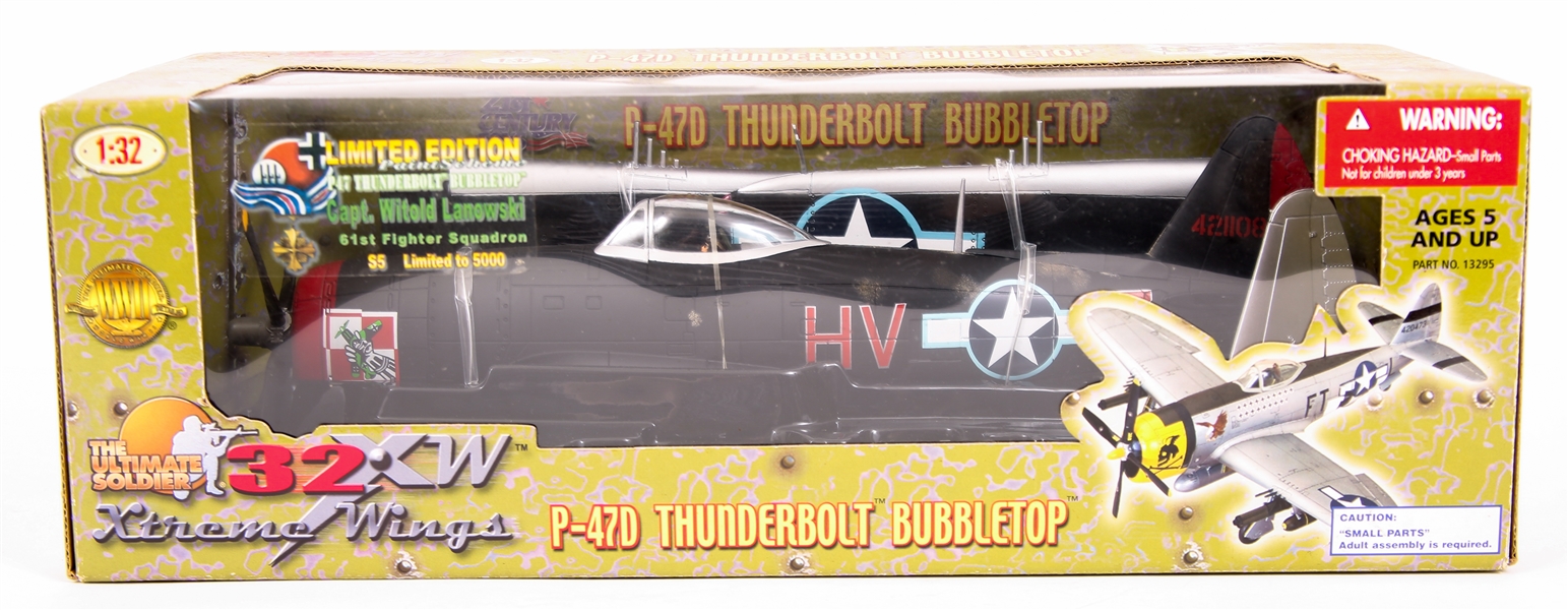 Lot Detail 21st Century Ultimate Soldier 32xw P 47d Thunderbolt Bubbletop