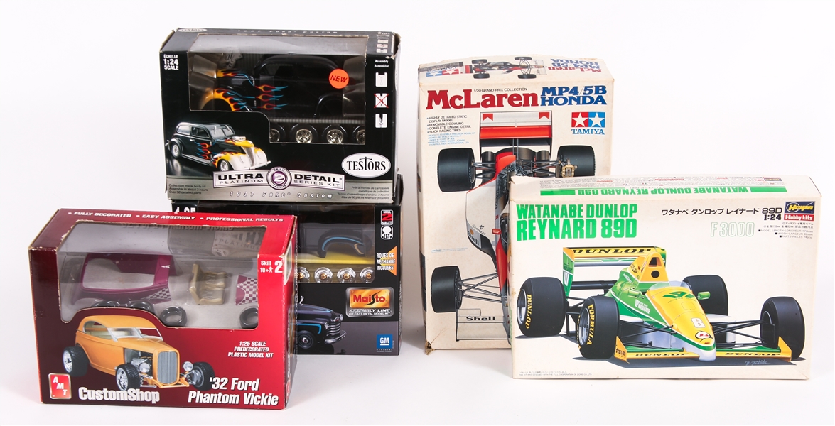 MODEL CAR KITS - LOT OF 5