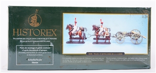 HISTOREX MODEL KIT - GRIBEAUVAL GUN, 4 HORSES, 2 DRIVERS