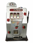 1930s MILLS BELL 5 CENT SLOT MACHINE & GUIDE