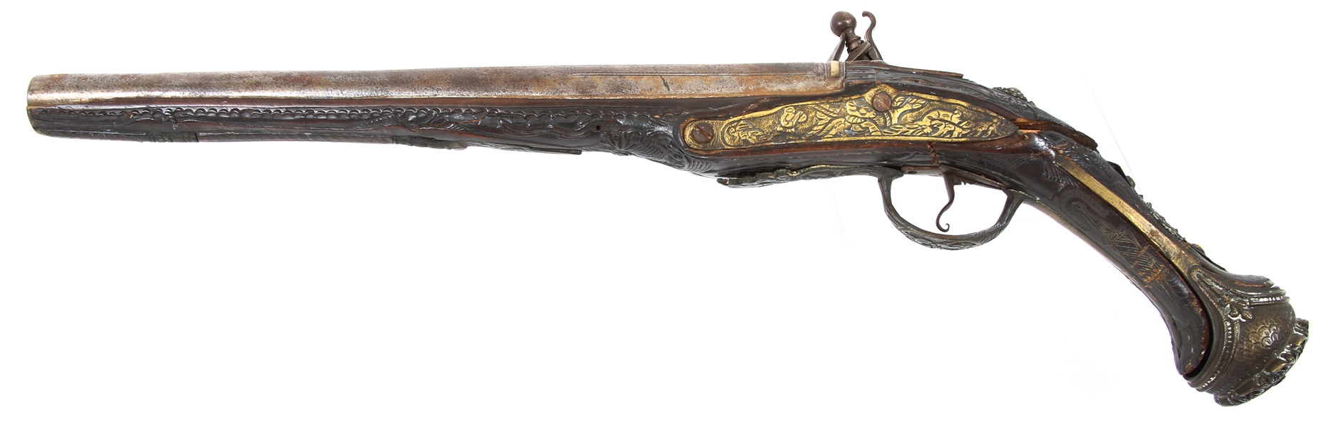 19th C. FLINTLOCK PISTOL 