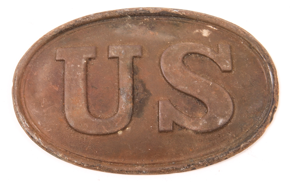 CIVIL WAR CARTRIDGE BOX PLATE 