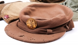 MILITARY SIDE GARRISON CAPS, HATS - LOT OF 8