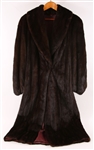 WOMENS 20TH C. SCANBROWN MINK COAT
