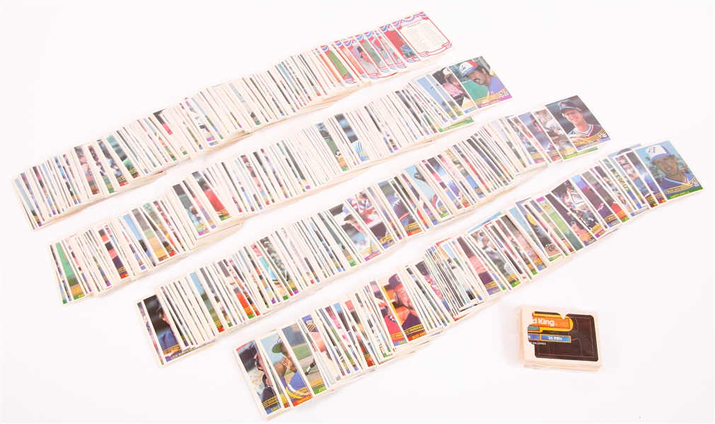 1983 DONRUSS SET OF BASEBALL CARDS IN SLEEVES