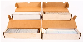 1985-87 FLEER BASEBALL CARD SETS - LOT OF 4 BOXES