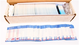 1985-87 FLEER BASEBALL CARD SETS - LOT OF 4 BOXES