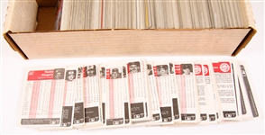 1985-87 FLEER BASEBALL CARD SETS - LOT OF 4 BOXES