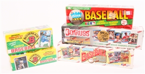 1989-1991 BASEBALL CARDS - LOT OF 5 BOXES