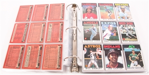 1986 TOPPS BASEBALL CARDS - LOT OF 790