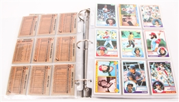 1983 TOPPS BASEBALL CARDS - LOT OF 789