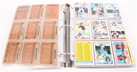 1983 TOPPS BASEBALL CARDS - LOT OF 789
