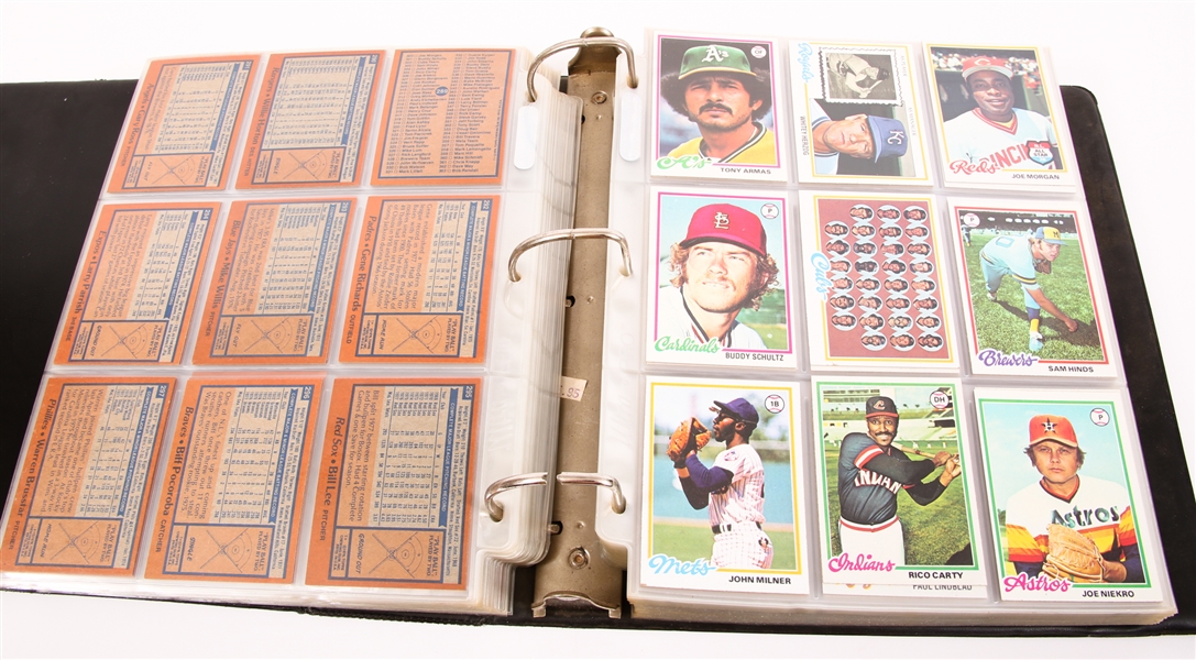 1978 TOPPS BASEBALL CARDS - LOT OF 717