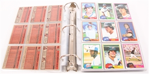 1981 TOPPS BASEBALL CARDS - LOT OF 720