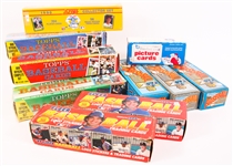 COLLECTION OF BOXED BASEBALL CARDS - LOT OF 10
