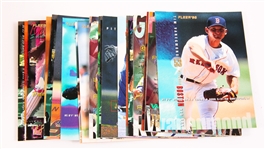 BOXES OF 1984-1995 FLEER BASEBALL CARDS - LOT OF 5
