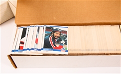 BOXES OF 1984-1995 FLEER BASEBALL CARDS - LOT OF 5