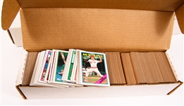 BOXES OF TOPPS 1980S BASEBALL CARDS - LOT OF 8