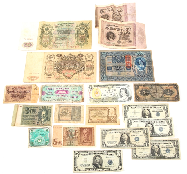 U.S. AND INTERNATIONAL PAPER CURRENCY