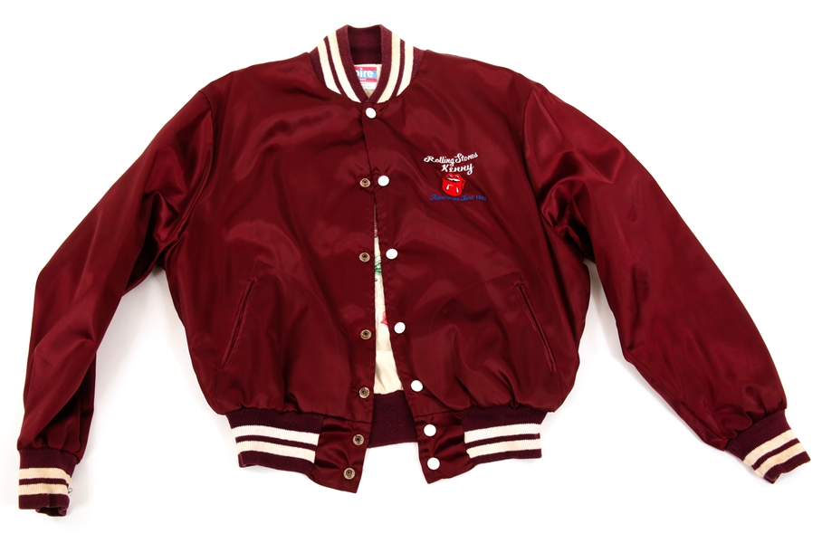 ROLLING STONES 1981 AMERICAN TOUR VARSITY JACKET