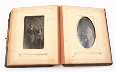 Lot Detail - CIVIL WAR ERA CARTE DE VISITE &amp; TINTYPE ALBUM