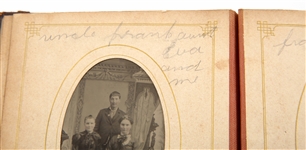 CIVIL WAR ERA CARTE DE VISITE & TINTYPE ALBUM