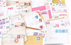 EARLY 20TH CENTURY MAILED ENVELOPES AND EPHEMERA