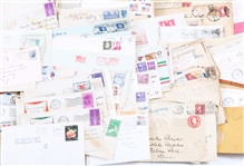 EARLY 20TH CENTURY MAILED ENVELOPES AND EPHEMERA
