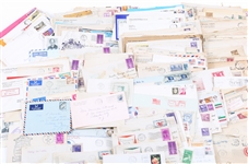 EARLY 20TH CENTURY MAILED ENVELOPES AND EPHEMERA