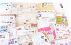 EARLY 20TH CENTURY MAILED ENVELOPES AND EPHEMERA