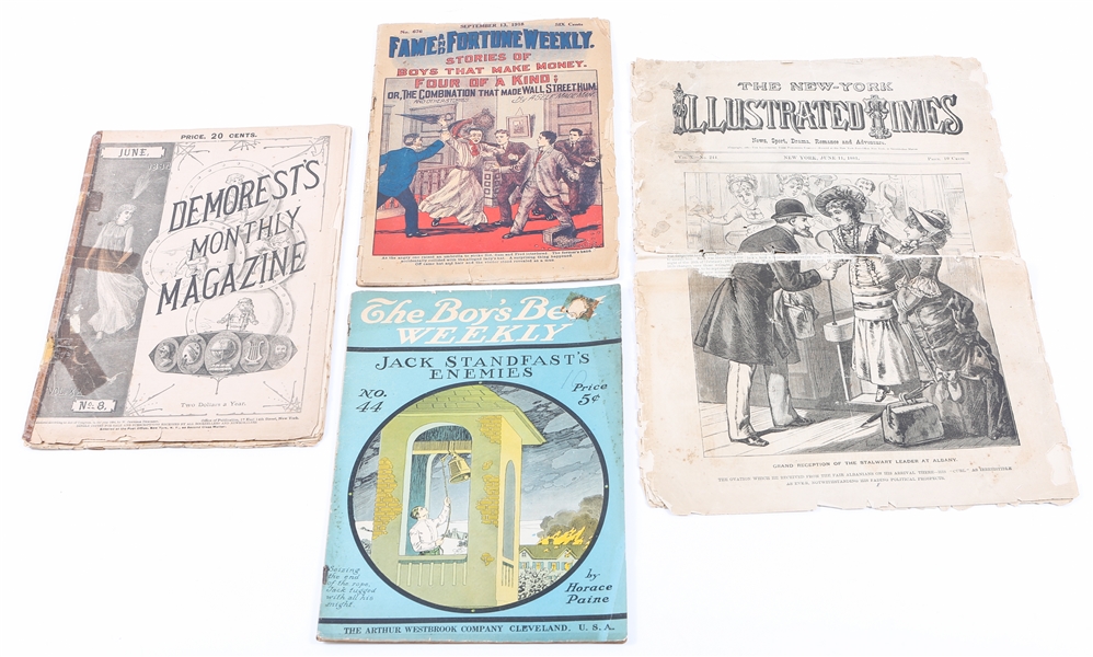 MAGAZINES FROM LATE 19TH TO EARLY 20TH CENTURY