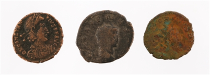 ANCIENT ROMAN COINS - LOT OF 3