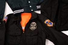 MEN'S LIGHTWEIGHT JACKETS WITH PATCHES - LOT OF 5