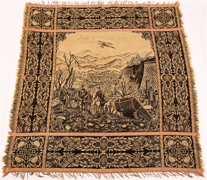 WWI THEME THROW BLANKET OR TAPESTRY