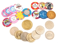 U.S. AND INTERNATIONAL GAMING TOKENS - LOT OF 23