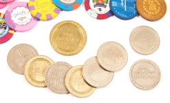 U.S. AND INTERNATIONAL GAMING TOKENS - LOT OF 23