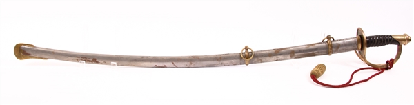 REPRODUCTION CIVIL WAR CAVALRY SWORD AND SCABBARD