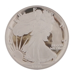 1990 PROOF AMERICAN SILVER EAGLE 1 OZ COIN