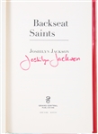 SIGNED FIRST EDITION: JACKONS, JOSHILYN | Backseat Saints. Grand Central, 2010