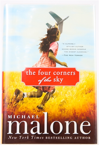 SIGNED FIRST EDITION: MALONE, MICHAEL | The Four Corners of the Sky. Sourcebooks, 2009