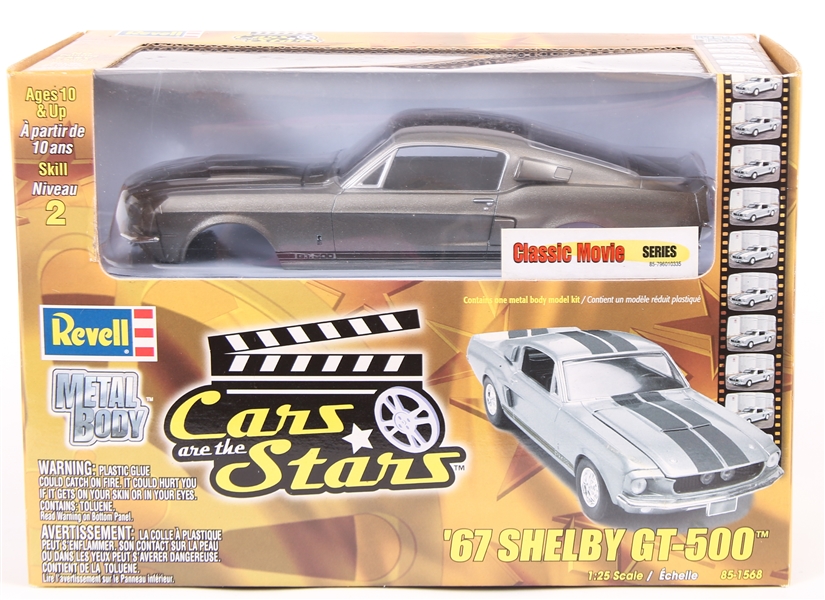 REVELL 67 SHELBY GT-500 METAL BODY MODEL KIT