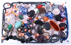 LOOSE SEMI-PRECIOUS STONES AND BEADS 100+