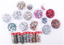 LOOSE RHINESTONES AND SEQUINS