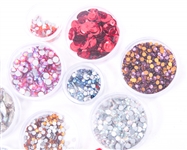 LOOSE RHINESTONES AND SEQUINS