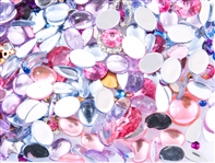LOOSE RHINESTONES AND EMBELLISHMENTS 100+