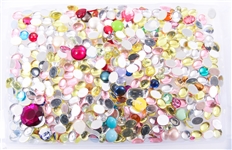 LOOSE RHINESTONES AND EMBELLISHMENTS 100+