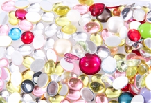 LOOSE RHINESTONES AND EMBELLISHMENTS 100+